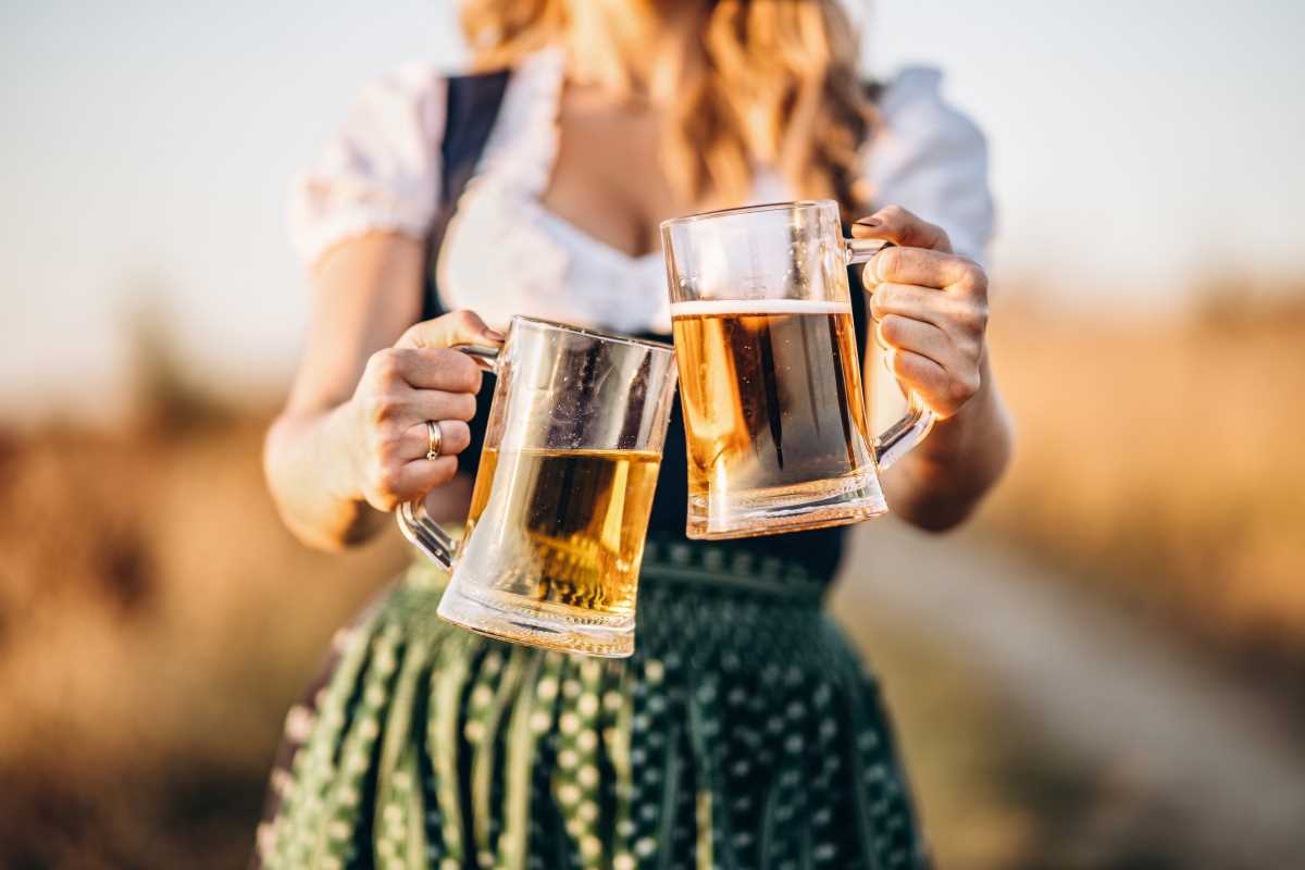Oktoberfest Beer Tents & Bavarian Music in Munich, Germany